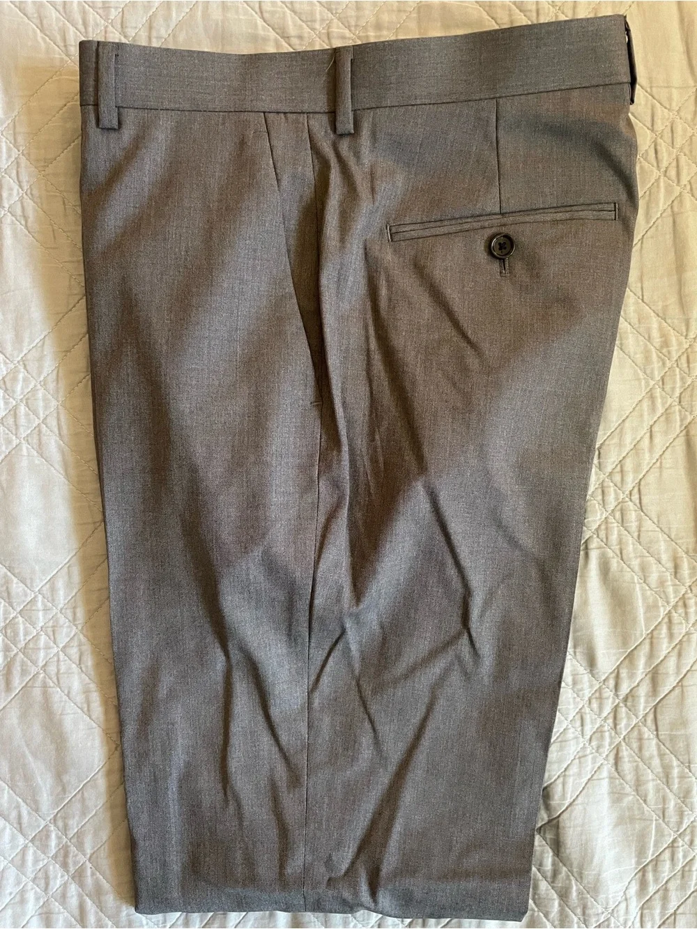 J. CREW Ludlow Slim-fit suit pant‎ in Italian wool Gray Size 32 NWT $250 43966